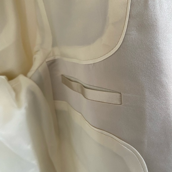 Silk tuxedo blazer - Picture 2 of 4